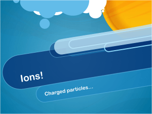 Ions and Their Compounds!
