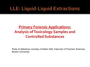 Introduction to analytical separations: SPE and SPME