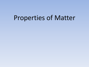 Physical Properties of Matter: Viscosity, Density & More