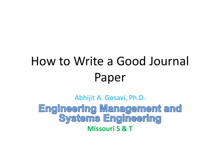 how-to-write-a-good-journal-paper-and-get-it-accepted