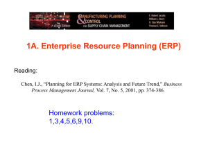 ERP Implementation