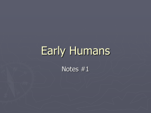 Early Humans