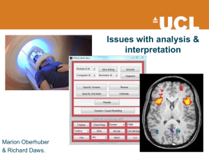 Issues with Analysis & Interpretation