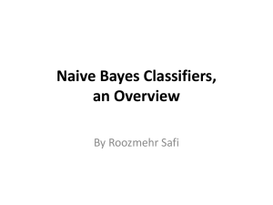 Naive Bayes Classifiers