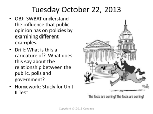 Public Opinion and Policy Making2