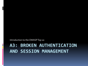 Common Web Vulnerabilities