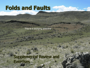 Folds and Faults