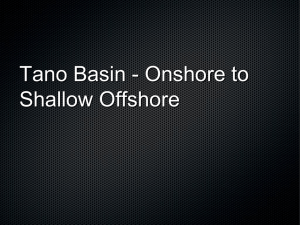 Tano Basin - Onshore to Shallow Offshore