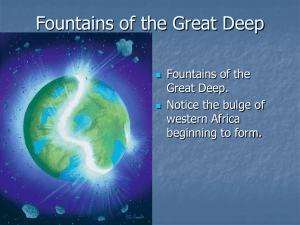 Fountains of the Great Deep