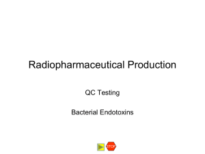 Bacterial Endotoxins