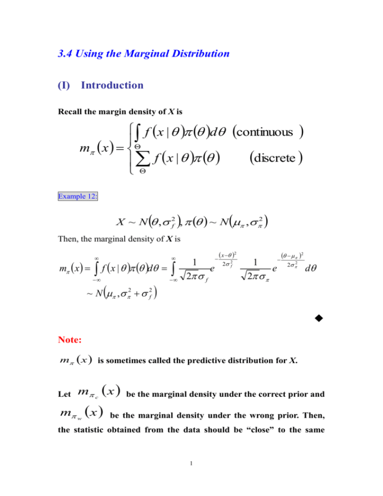 3 4 Marginal Distribution