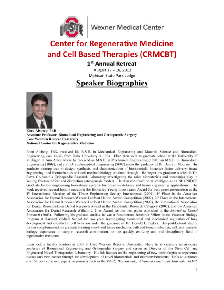 Center For Regenerative Medicine And Cell Based Therapies