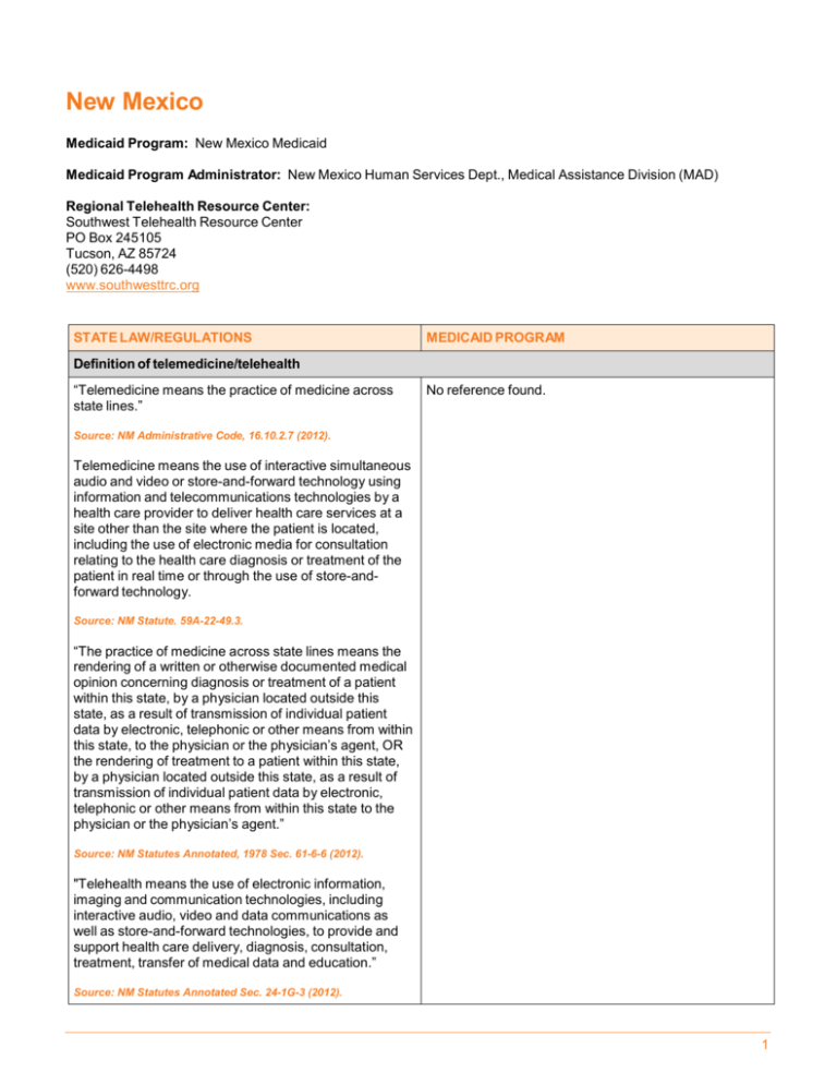 New Mexico Medicaid Dme Provider Manual