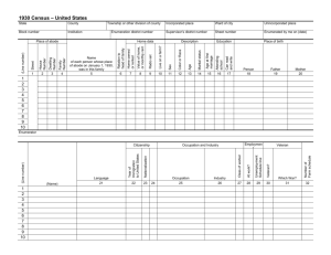 1930 US Census form Rev 2-20-10