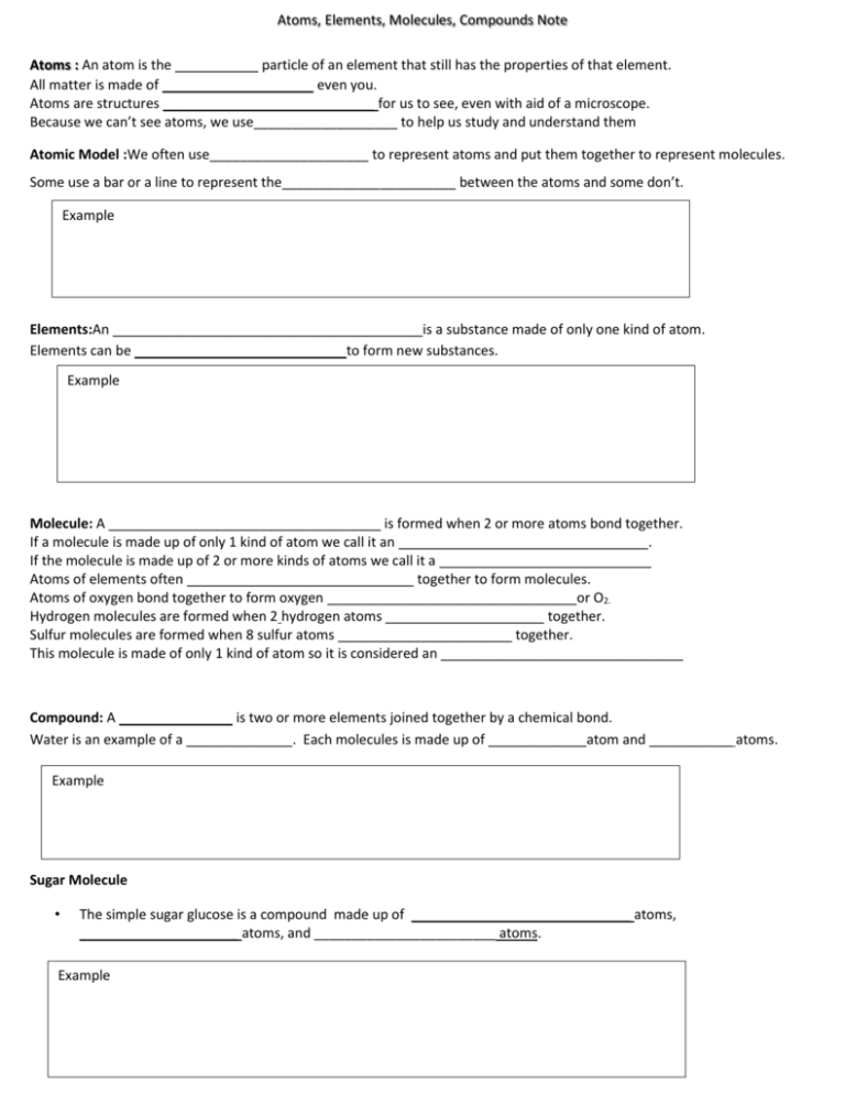 File atoms elements molecules compounds notesheet 10 2 15