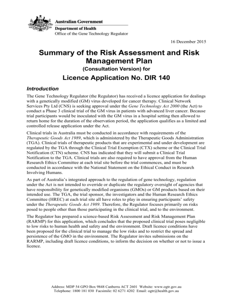 risk management importance essay