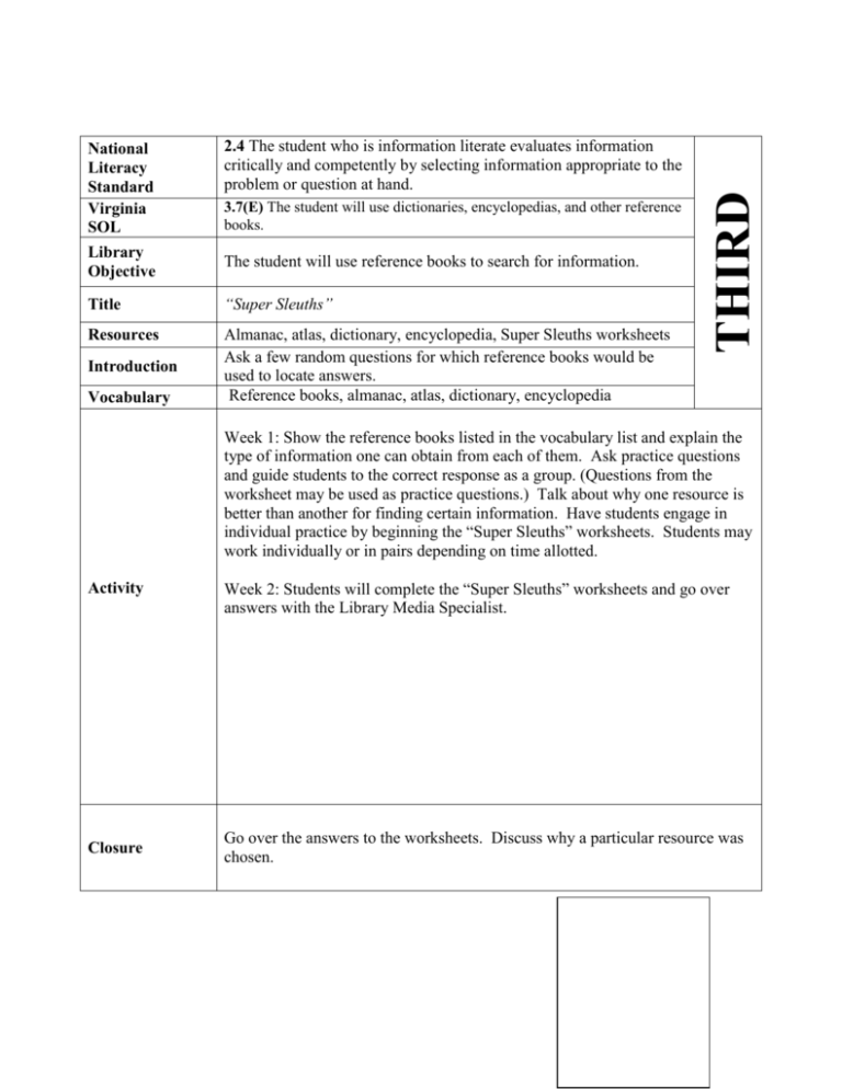 almanac, atlas, dictionary