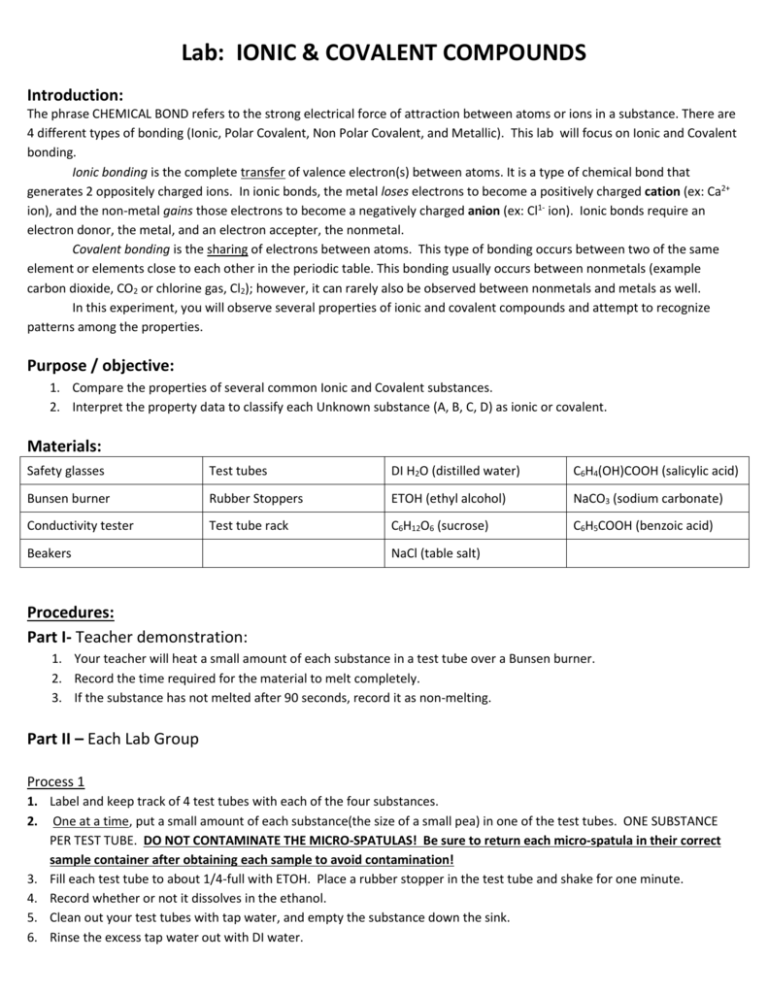 properties-of-ionic-and-covalent-substances-lab