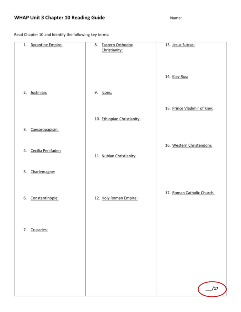 Whap Unit 3 Chapter 10 Reading Guide Whap Unit 3 Chapter 10 Reading Guide