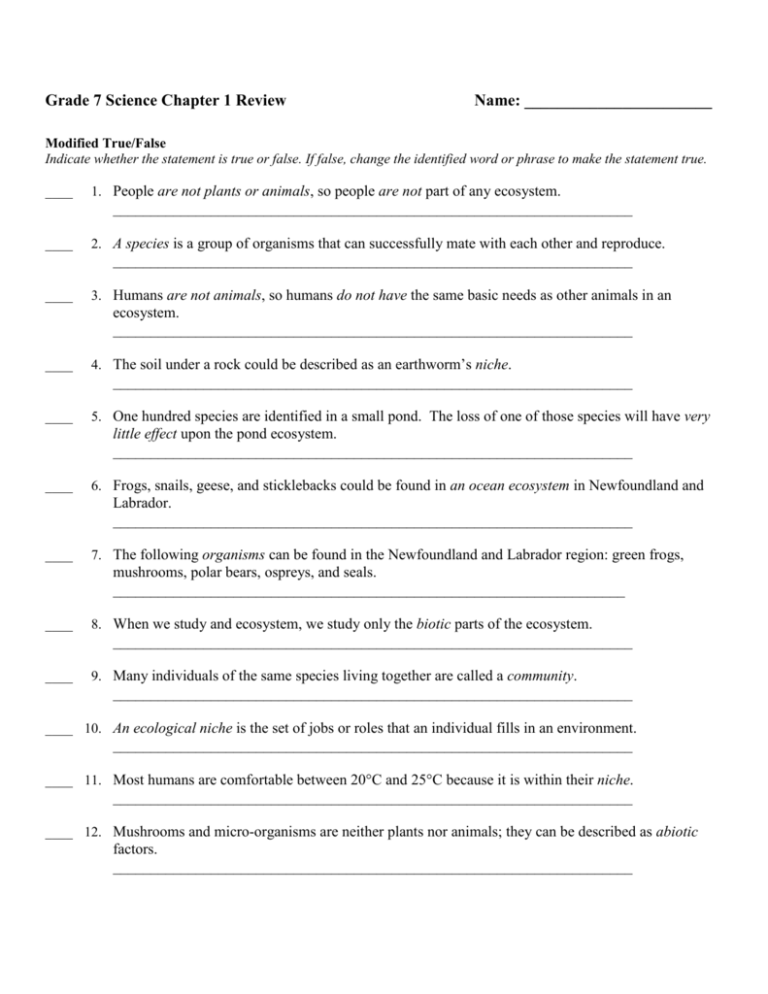 Class 7 Science Chapter 7 Question Answers