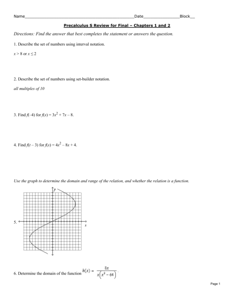 precalculus-s-final-review