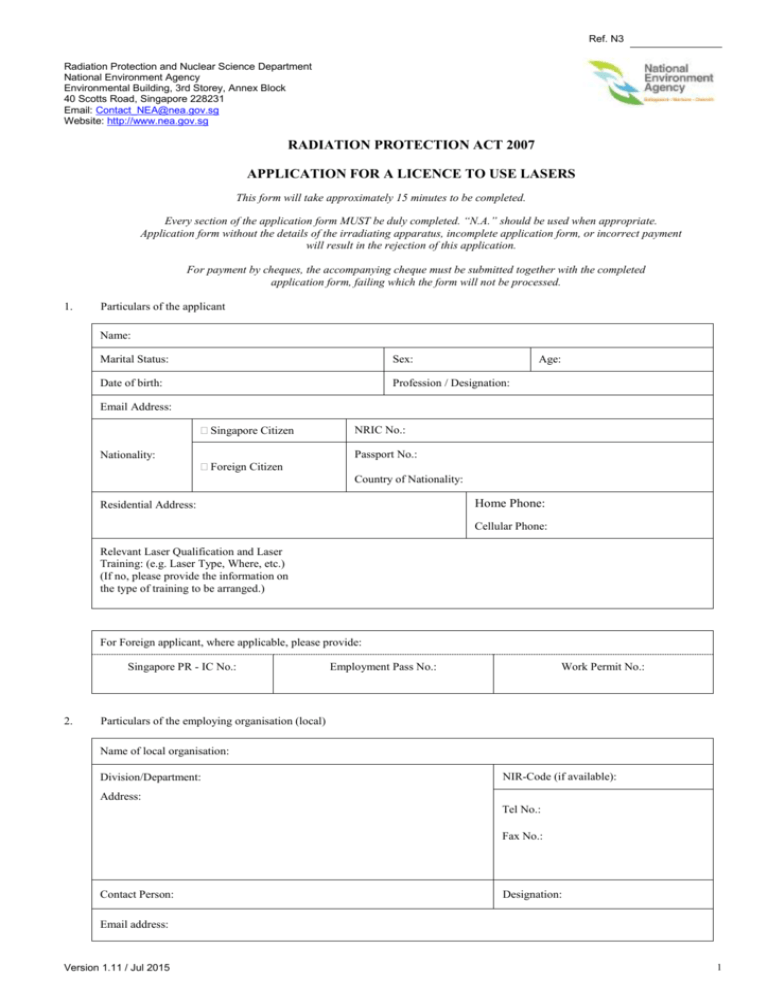 radiation protection act 2007