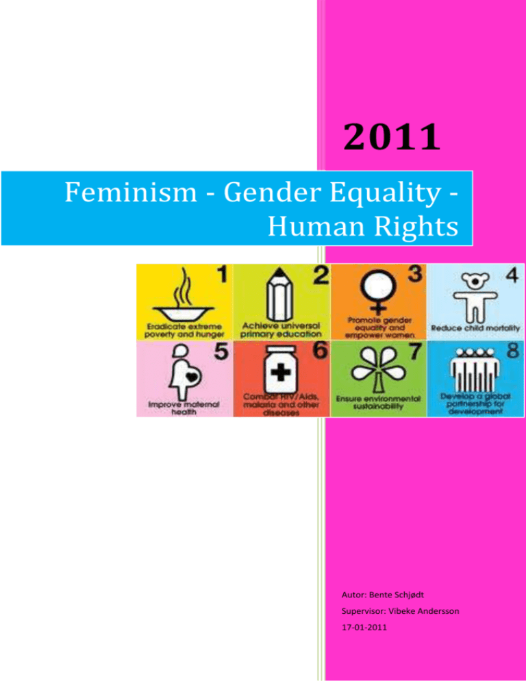 Feminism - Gender Equality - Human Rights