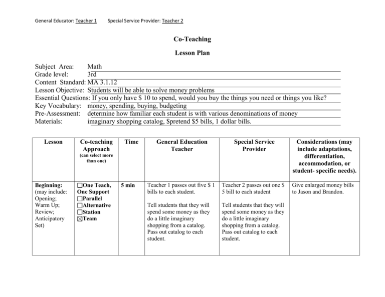 Co Teaching 2 Teach LLC