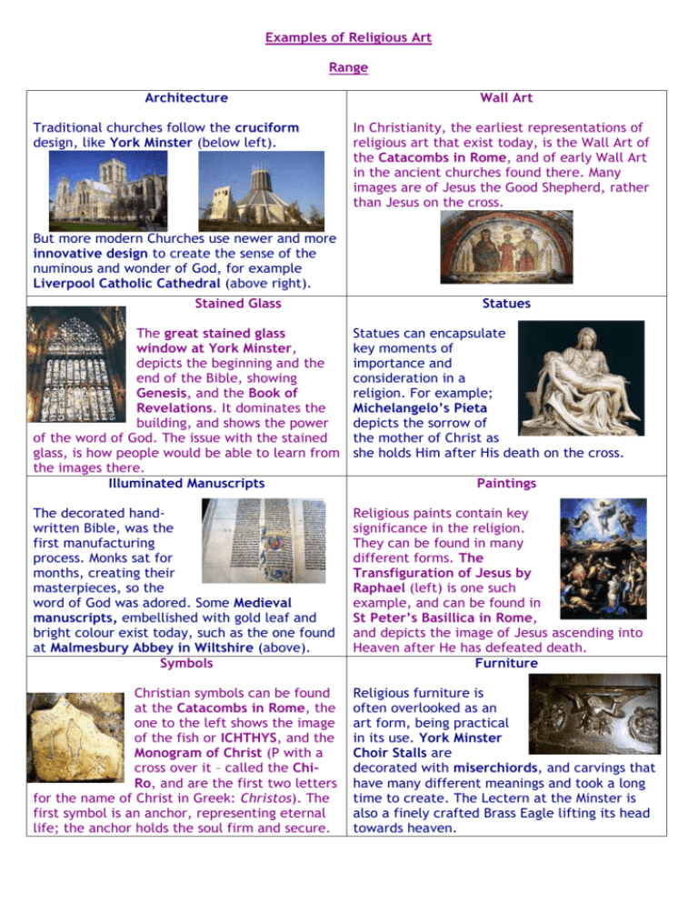 Examples Of Religious Art