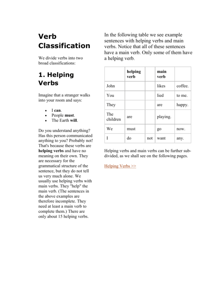 verb-classification