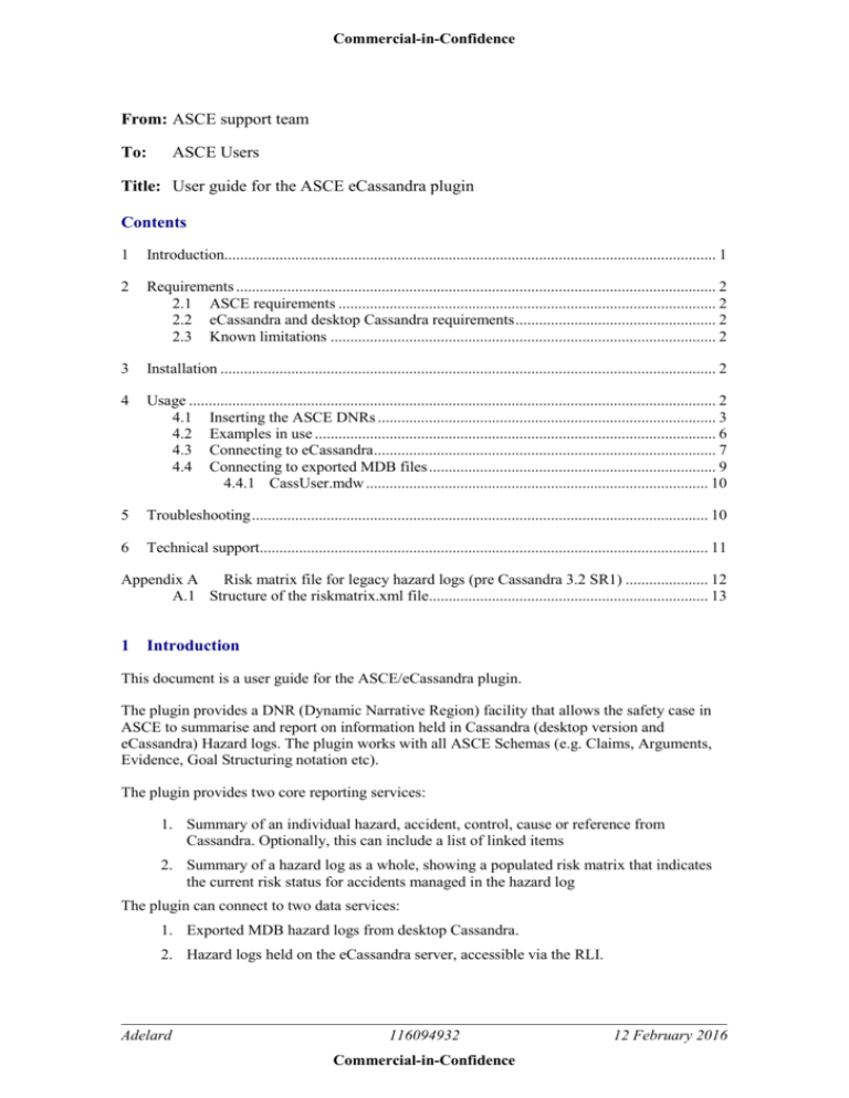 UserGuide_ASCE_eCassandra_plugin