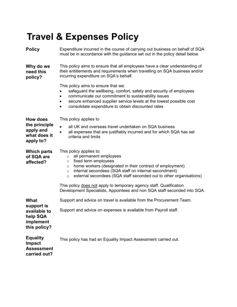 trip transit policy