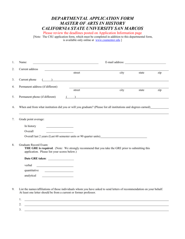 departmental-application-form-california-state-university-san-marcos
