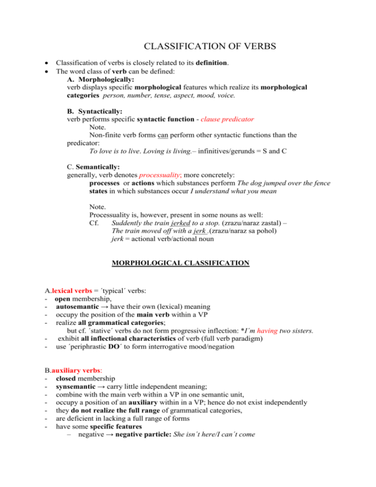 classification-of-verbs