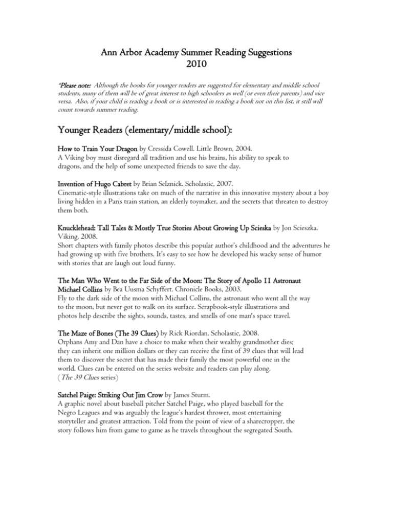 ann-arbor-academy-summer-reading-suggestions