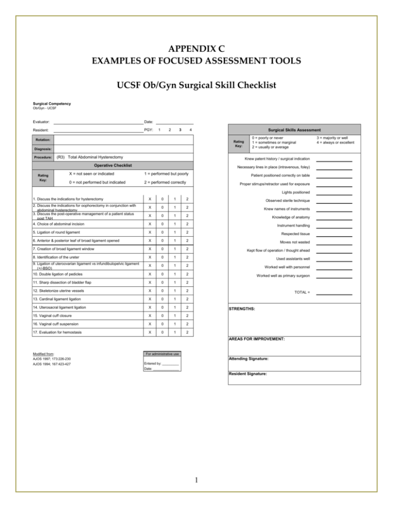 Focused Assessment Definition And Examples