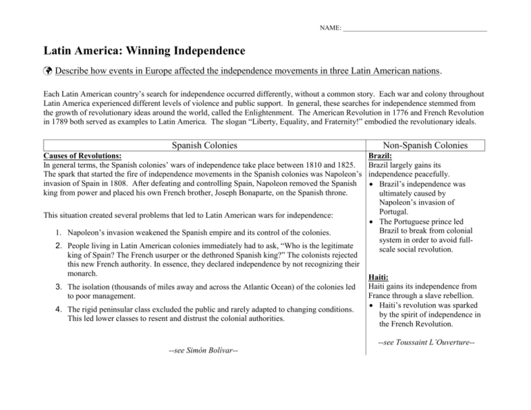 latin-america-winning-independence