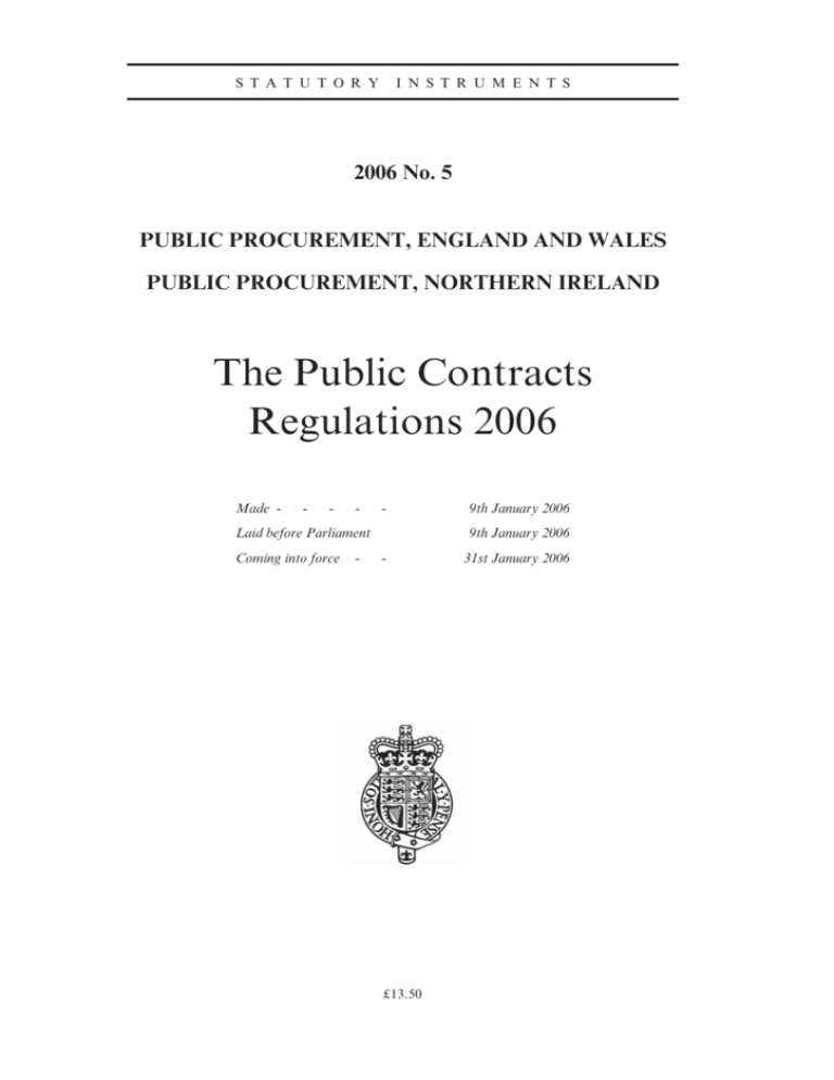 the-public-contracts-regulations-2006