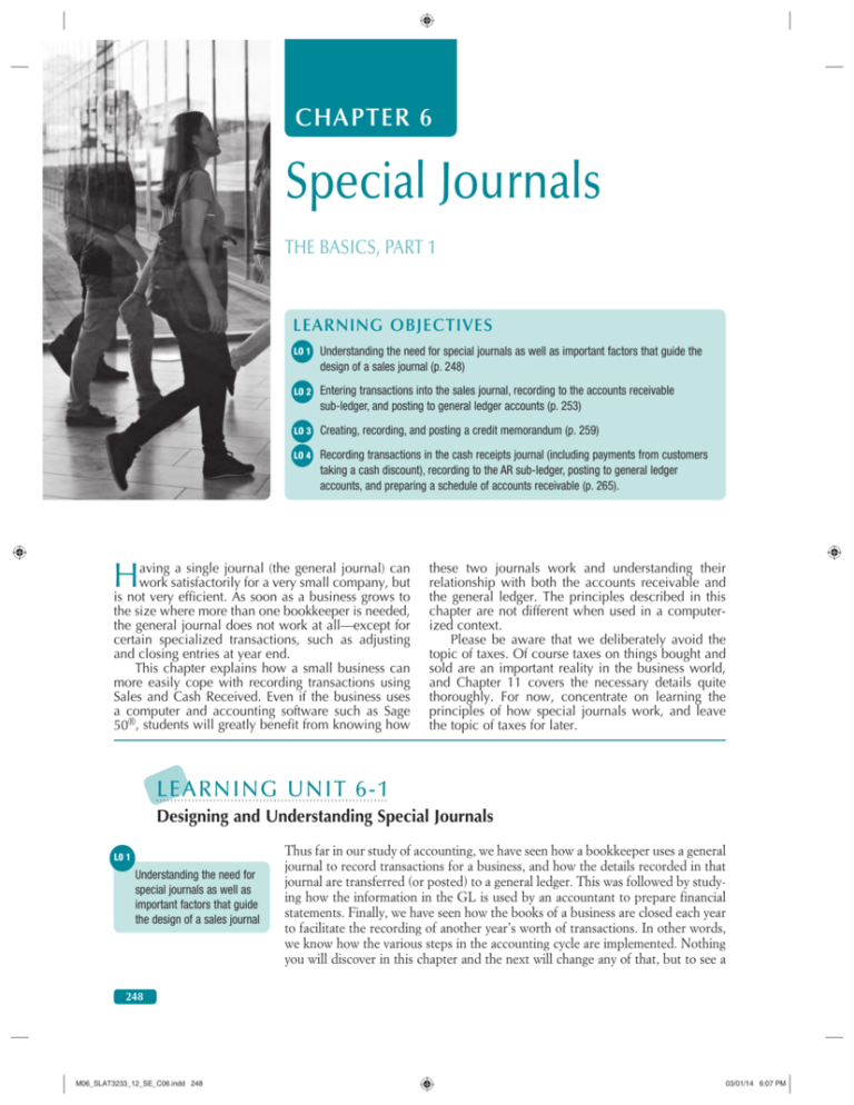 Special Journals
