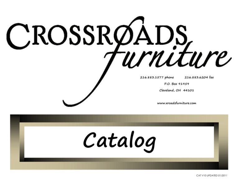 Catalog Crossroads Furniture