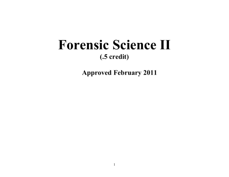 forensic-science-i-i