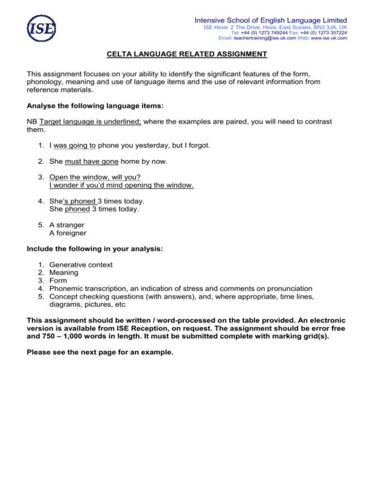 Celta assignment 3 authentic material picture