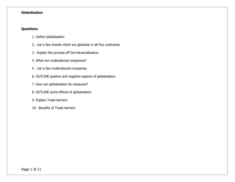 Globalisation Oxford Books Online