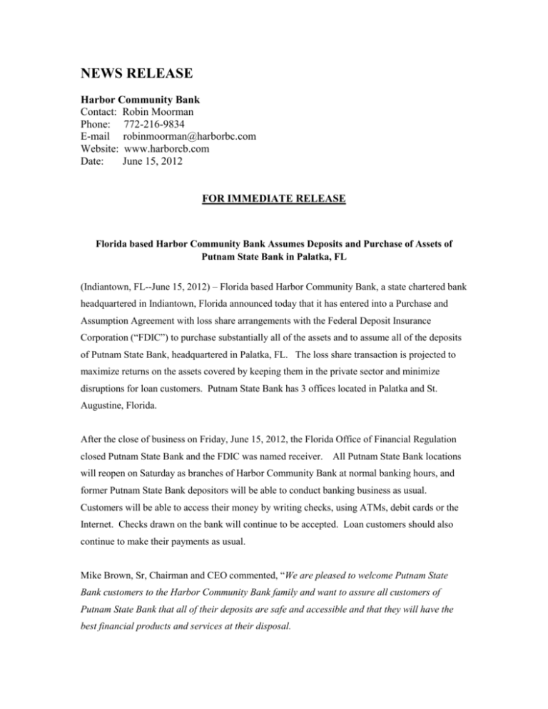 florida-based-harbor-community-bank-assumes-deposits-and