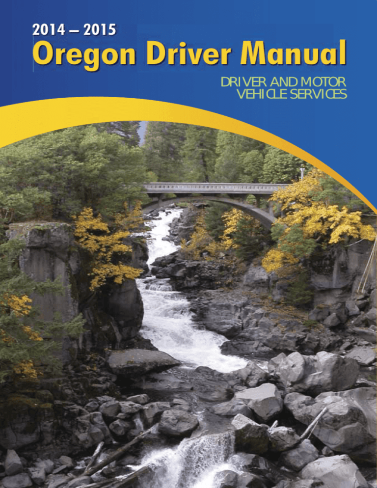 20142015 Oregon Driver Manual