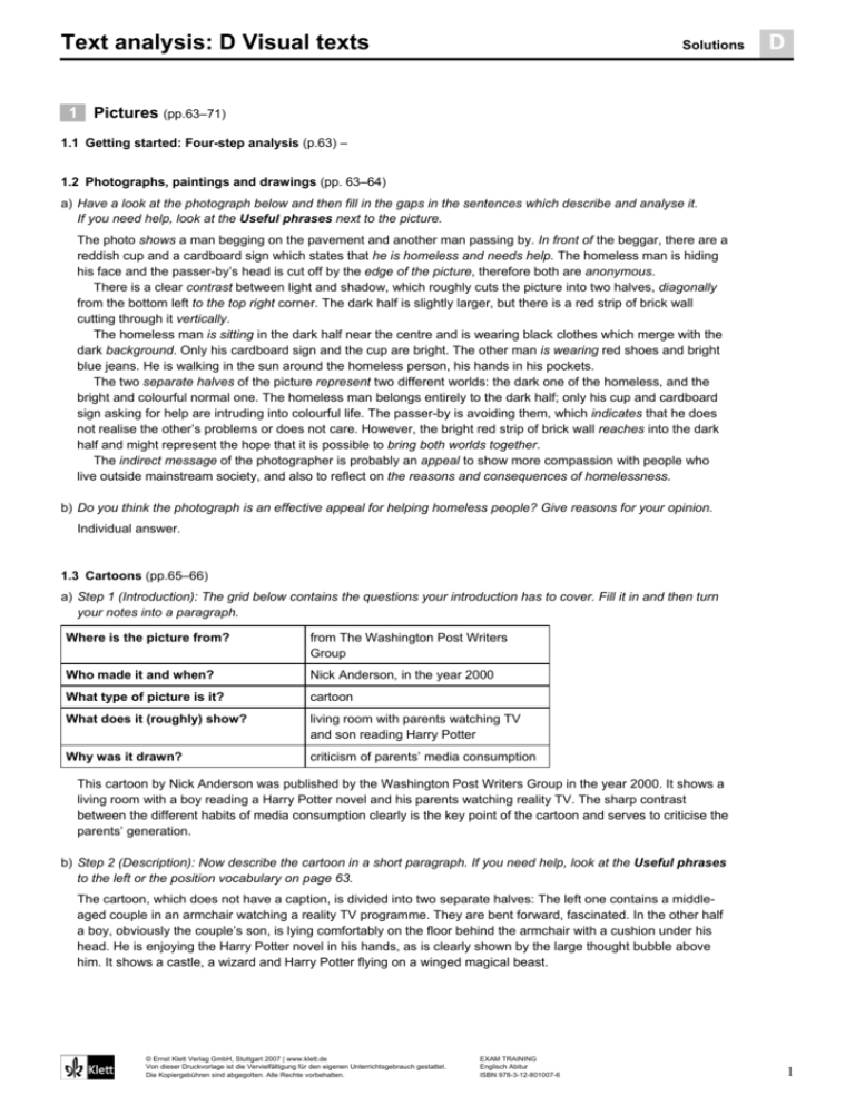 Text Analysis D Visual Texts Text Analysis D Visual Texts