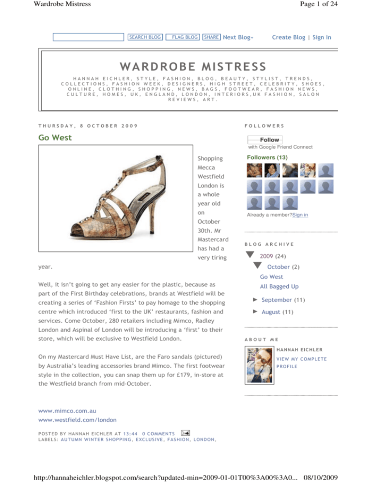 wardrobe mistress