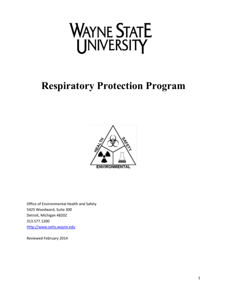 WSU Written Respiratory Protection Program