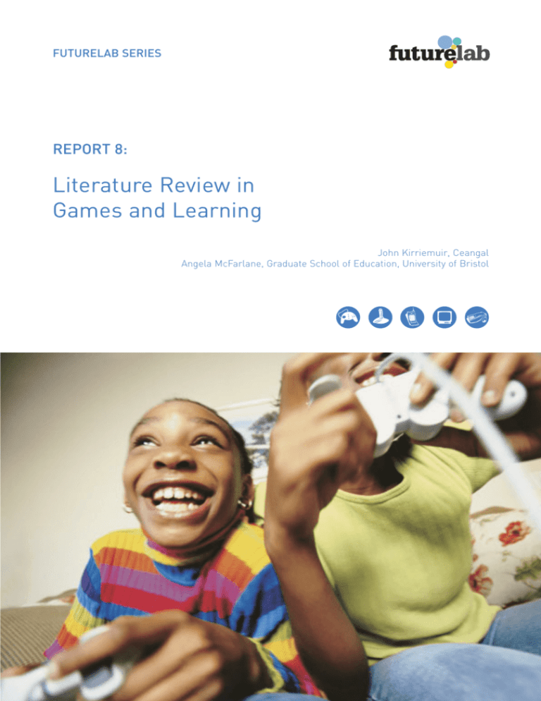literature review of online games
