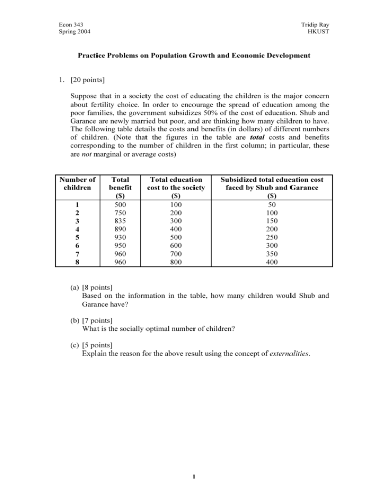 research questions on population growth